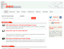 Tablet Screenshot of nric.org.uk