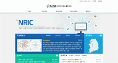 Desktop Screenshot of nric.or.kr